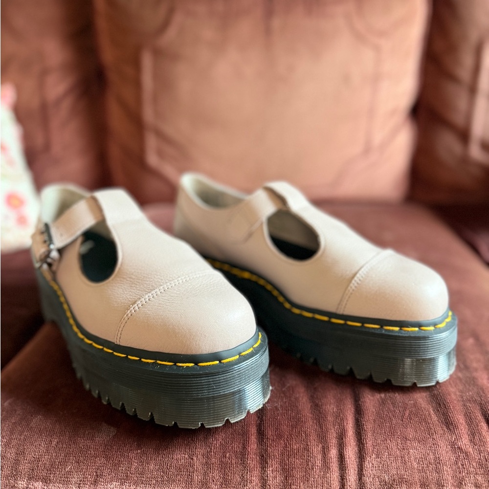 Dr. Martens Bethan Platform Mary Jane Shoes Brand New